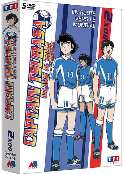 Captain Tsubasa - Olive & Tom le retour - En route vers le Mondial - Box 2 - DVD