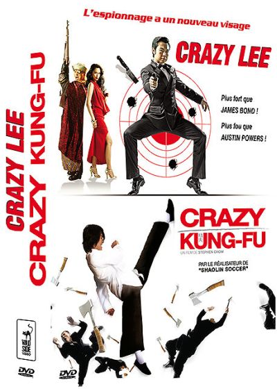 Crazy Lee, agent secret coréen + Crazy Kung-Fu (Pack) - DVD
