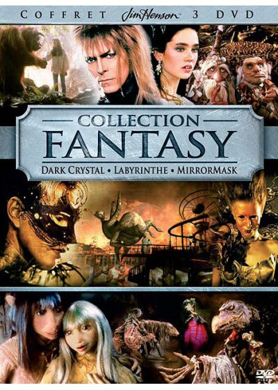 Collection Fantasy - MirrorMask + Dark Crystal + Labyrinthe - DVD