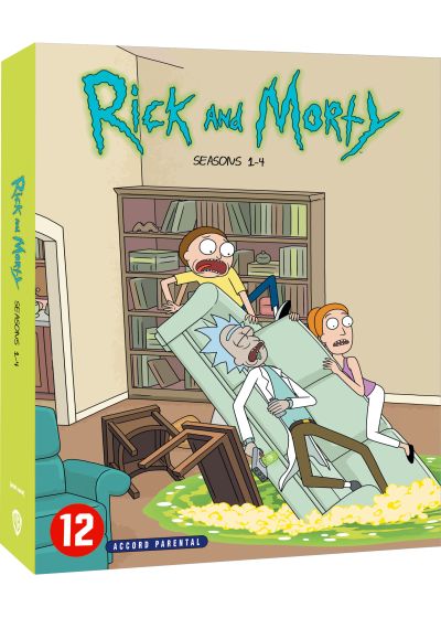 Rick and Morty - Saisons 1-4 - DVD