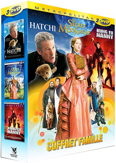 Famille : Hatchi + Le secret de Moonacre + Kung Fu Nanny (Pack) - DVD