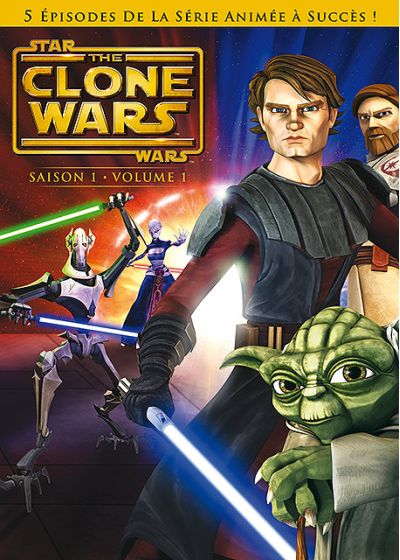 Star Wars - The Clone Wars - Saison 1 - Volume 1 - DVD