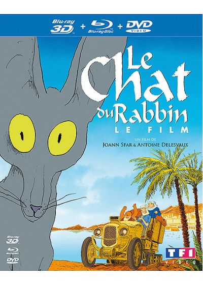 Le Chat du rabbin (Combo Blu-ray 3D + DVD) - Blu-ray 3D