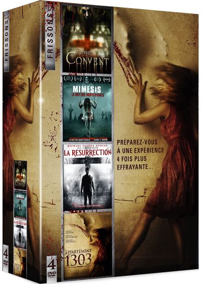 Frissons : Mimesis - La nuit des morts vivants + The Convent - La crypte du Diable + La Resurrection + Appartement 1303 (Pack) - DVD