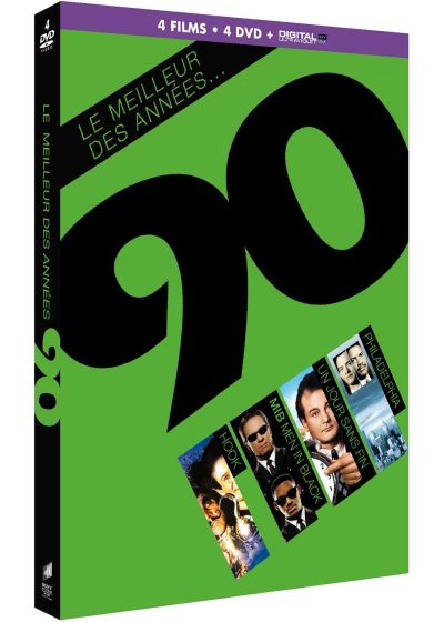 Le Meilleur des années 90 - Coffret : Hook + Men in Black + Un jour sans fin + Philadelphia (DVD + Copie digitale) - DVD