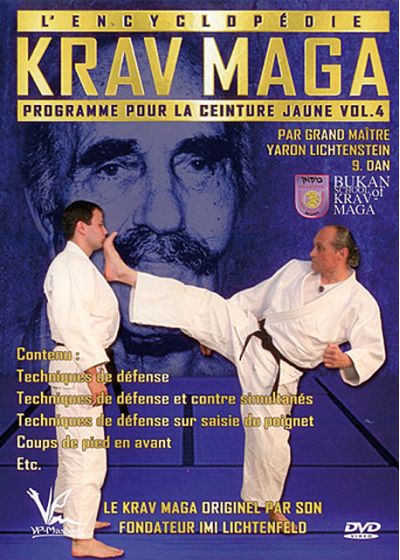L'Encyclopédie du Krav Maga : programme ceinture jaune - Vol. 4 - DVD