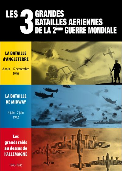 Les 3 grandes batailles aériennes de la 2ème Guerre Mondiale - DVD