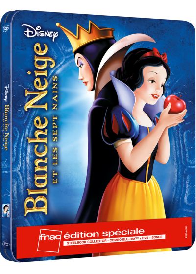Blanche Neige et les Sept Nains (Édition limitée exclusive FNAC - Boîtier SteelBook - Blu-ray + DVD) - Blu-ray