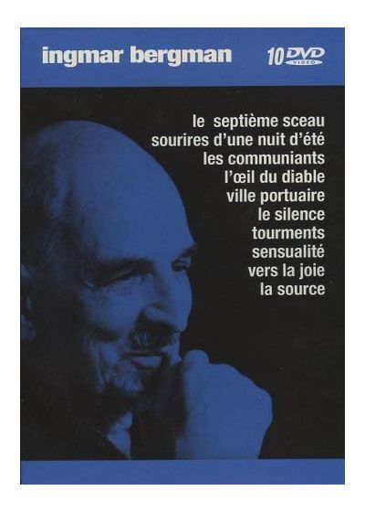 Coffret Ingmar Bergman bleu 10 DVD (Pack) - DVD