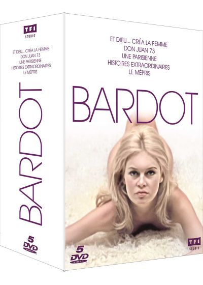 Bardot - Coffret : Et Dieu... créa la femme + Don Juan 73 + Une Parisienne + Histoires extraordinaires + Le Mépris (Pack) - DVD