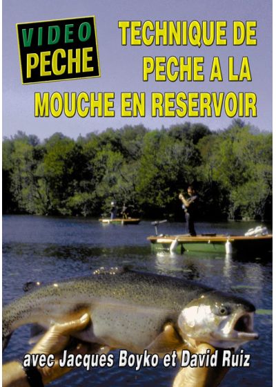 Technique de pêche à la mouche en réservoir avec Jacques Boyko - DVD