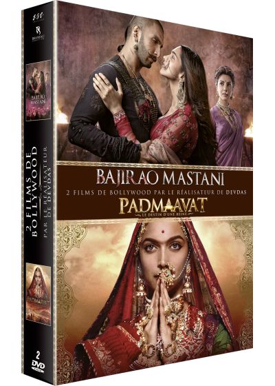 2 films de Bollywood : Bajirao Mastani + Padmaavat (Pack) - DVD