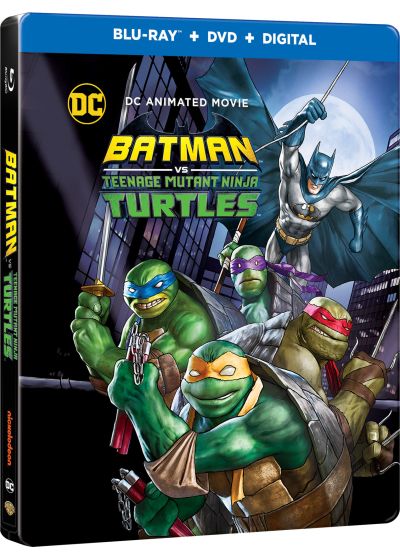 Batman vs. TMNT (Blu-ray + DVD + Digital - Boîtier SteelBook) - Blu-ray