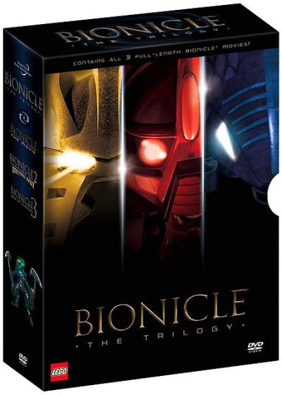 Bionicle - La trilogie - Le Masque de Lumière + Les légendes de Metru Nui + La menace de l'ombre - DVD