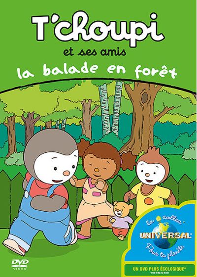 T'choupi et ses amis (interactif) - La ballade en forêt - DVD