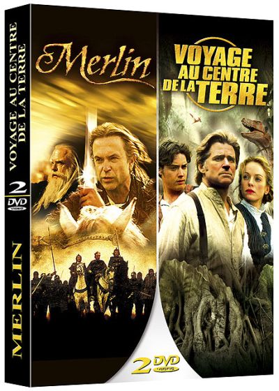 Merlin + Voyage au centre de la Terre (Pack) - DVD
