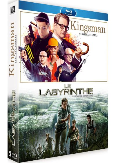 Kingsman : Services secrets + Le Labyrinthe (Pack) - Blu-ray