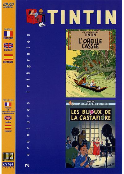 Tintin - L'oreille cassée + Les bijoux de la Castafiore - DVD
