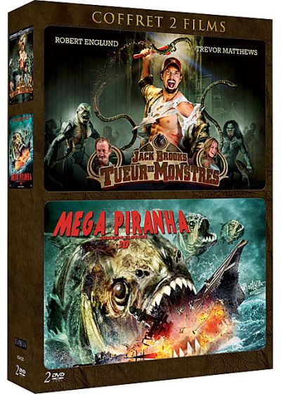 Monstres : Jack Brooks : tueur de monstres + Megapiranha (Pack) - DVD