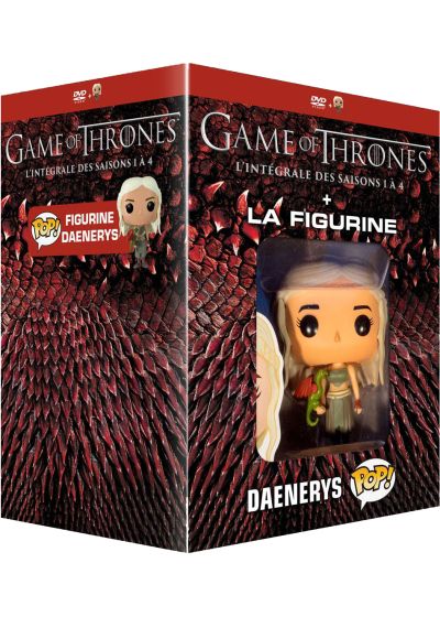 Game of Thrones (Le Trône de Fer) - L'intégrale des saisons 1 à 4 (+ figurine Pop! (Funko)) - DVD