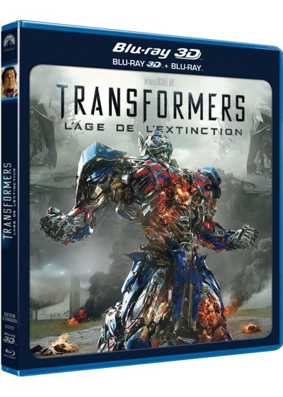 Transformers : L'Âge de l'extinction (Blu-ray 3D + Blu-ray 2D) - Blu-ray 3D