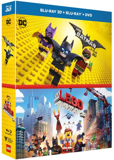 Lego Batman, le film + La Grande Aventure Lego (Blu-ray 3D) - Blu-ray 3D