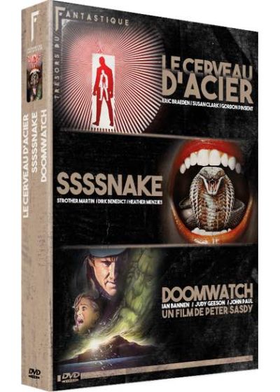 Trésors du Fantastique Vol. 2 : Le Cerveau d'acier + Ssssnake + Doomwatch (Pack) - DVD