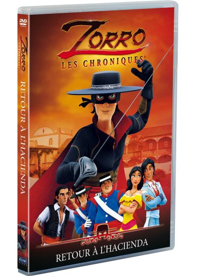 Zorro, les chroniques - Vol. 1 : Retour à la Hacienda - DVD