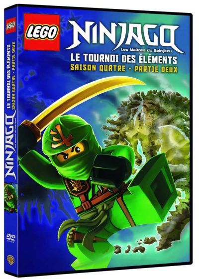 LEGO Ninjago, Les maîtres du Spinjitzu - Saison 4 - Le tournoi des éléments - Partie 2 - DVD
