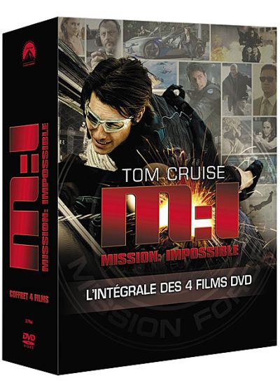 Mission : Impossible - L'intégrale des 4 films (Pack) - DVD