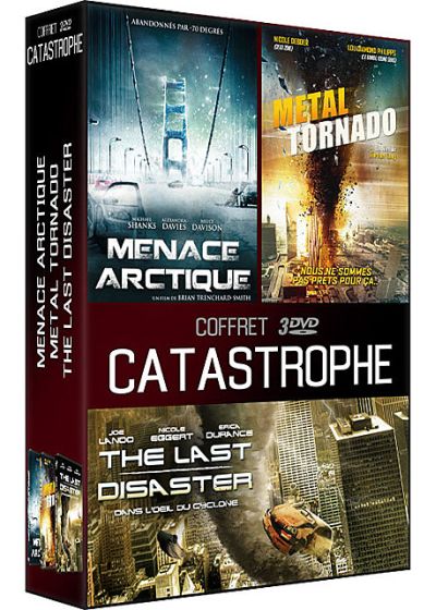 Coffret Catastrophe : Menace arctique + Metal Tornado + The Last Disaster (Pack) - DVD