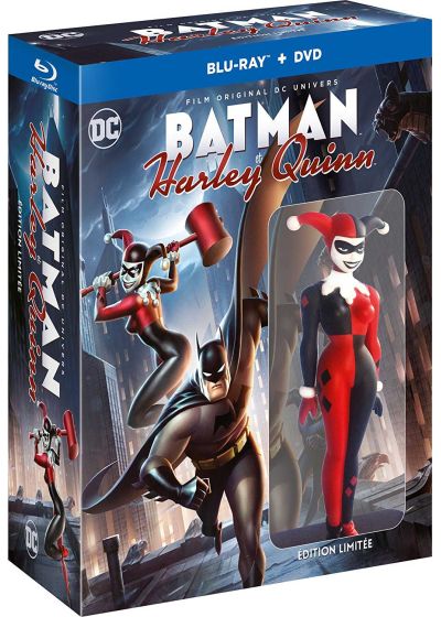 Batman et Harley Quinn (Édition Limitée Blu-ray + DVD + Figurine) - Blu-ray