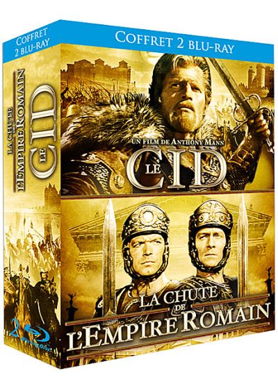 Anthony Mann : Le Cid + La chute de l'empire romain (Pack) - Blu-ray