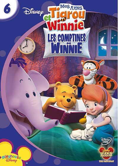 Mes amis Tigrou et Winnie - Vol. 6 : Les comptines de Winnie - DVD