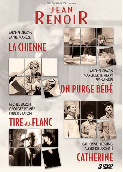 Jean Renoir : La chienne + On purge bébé + Tire-au-flanc + Catherine - DVD