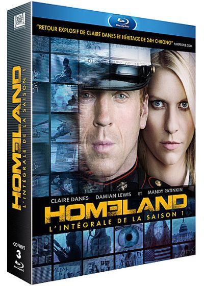 Homeland - L'intégrale de la Saison 1 - Blu-ray