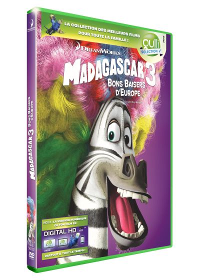 Madagascar 3 : Bons baisers d'Europe (DVD + Digital HD) - DVD