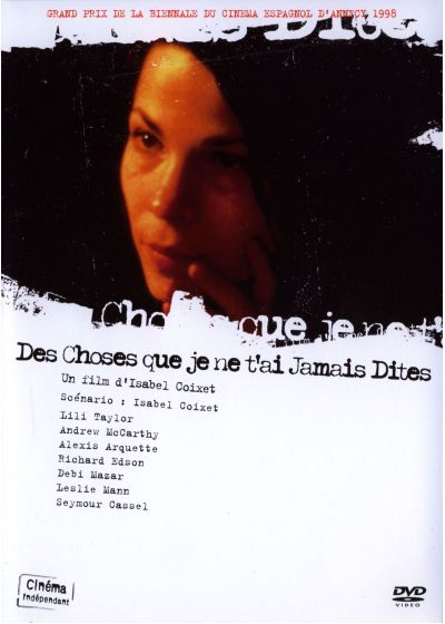 Des choses que je ne t'ai jamais dites - DVD