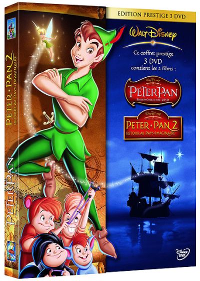 Peter Pan + Peter Pan 2, retour au Pays Imaginaire (Édition Prestige) - DVD