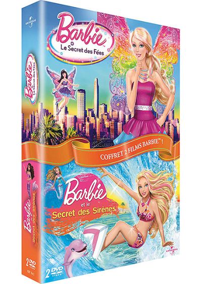 Barbie - Le secret des fées + Barbie et le secret des sirènes (Pack) - DVD