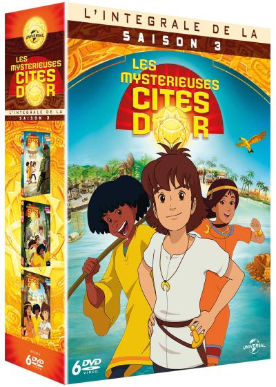 Les Mystérieuses Cités d'Or - L'Intégrale saison 3 - DVD