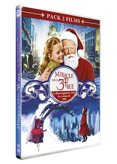 Miracle sur la 34ème rue : Le film original de 1947 + la version de 1994 (Pack 2 films) - DVD