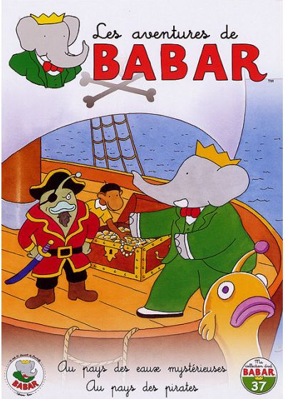 Les Aventures de Babar - 37 - Au pays des eaux mystérieuses + Au pays des pirates - DVD