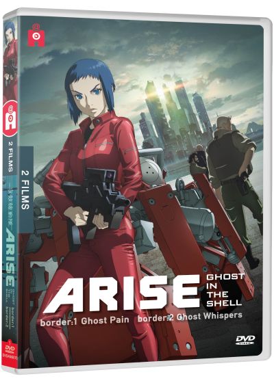 Ghost in the Shell : Arise - Les Films - Border 1 : Ghost Pain + Border 2 : Ghost Whispers - DVD