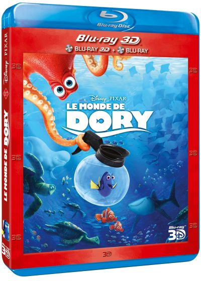 Le Monde de Dory (Blu-ray 3D + Blu-ray 2D + Blu-ray bonus) - Blu-ray 3D