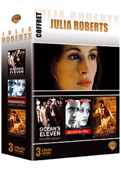 Julia Roberts - Coffret : Ocean's Eleven + Complots + L'affaire Pélican (Pack) - DVD