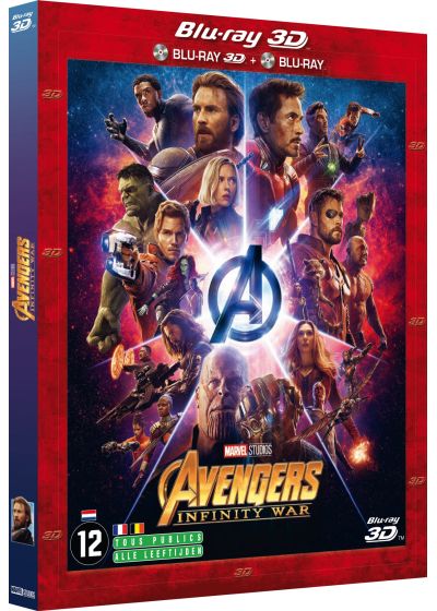 Avengers : Infinity War (Blu-ray 3D + Blu-ray 2D) - Blu-ray 3D