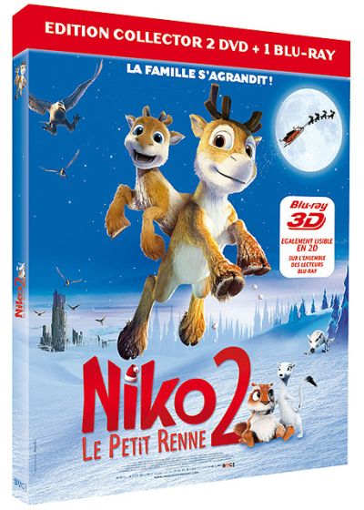 Niko, le Petit Renne 2 (Édition Collector) - Blu-ray 3D