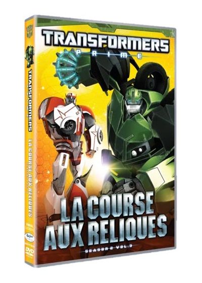 Transformers Prime - Saison 2, Vol. 3 : La course aux reliques - DVD