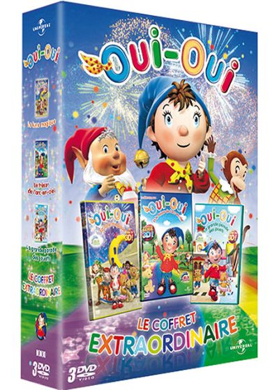 Oui-Oui - Le coffret extraordinaire - La grande parade des jouets + La lune magique + Le trésor de l'arc-en-ciel - DVD